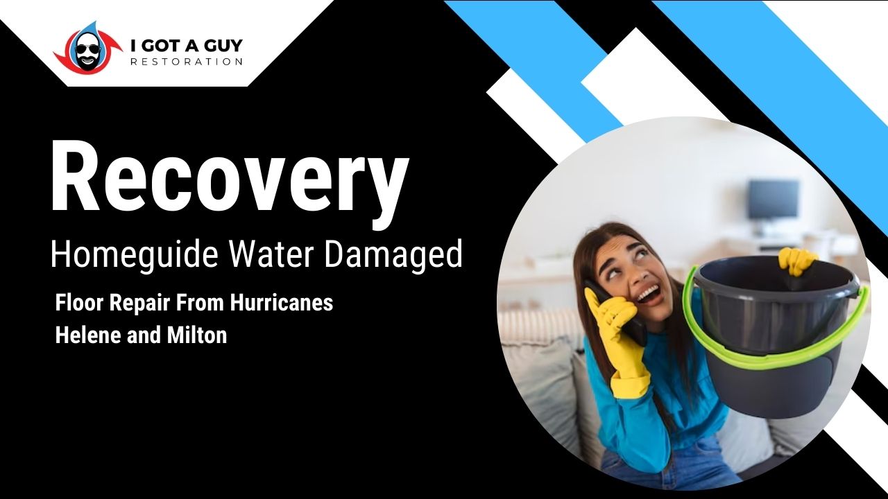 Read more about the article HomeGuide to Water-Damaged Floor Repair After Hurricanes Helene and Milton